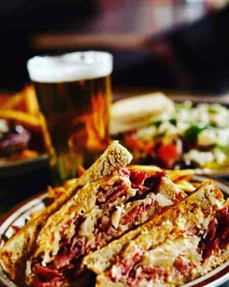 Reuben Sandwich & Side of Potato Salad