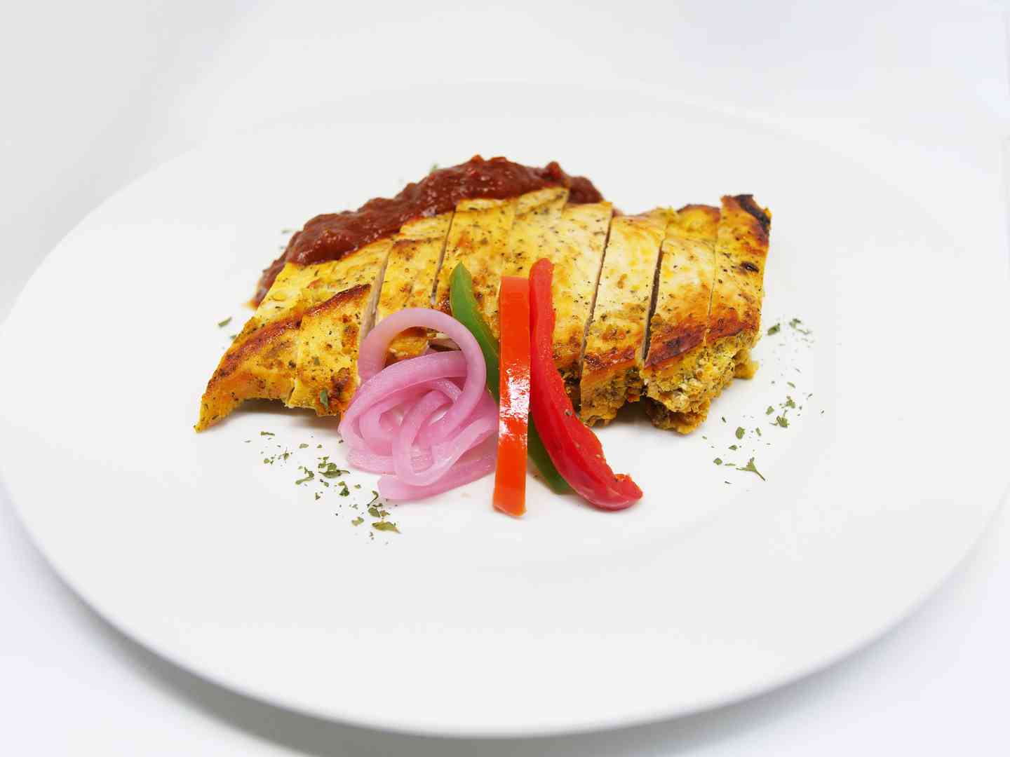 Sofrito stewed chicken