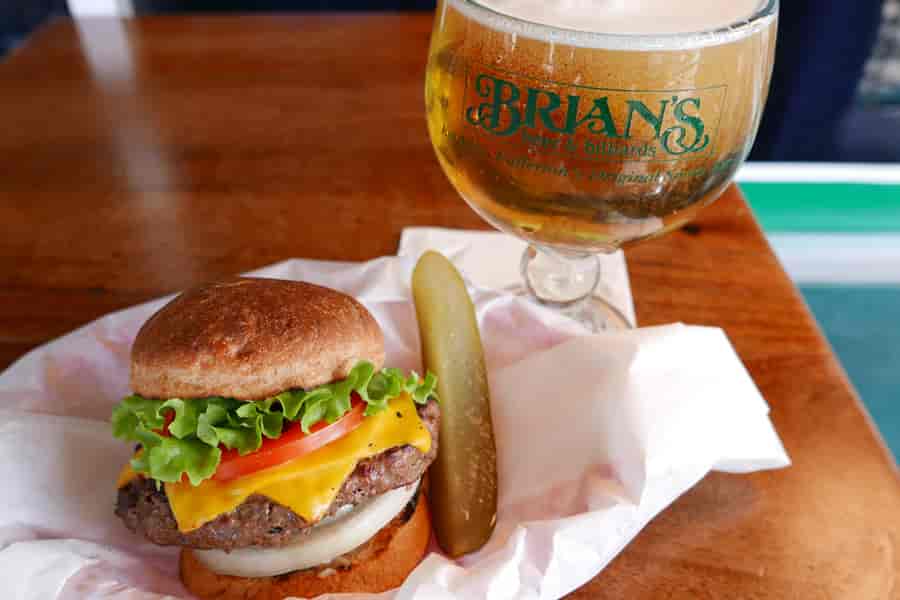 Monday: Burger + Beer