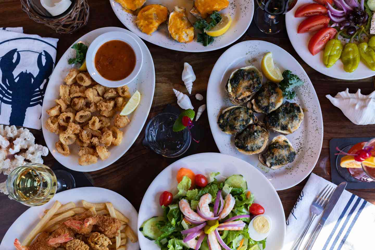 Multiple dishes