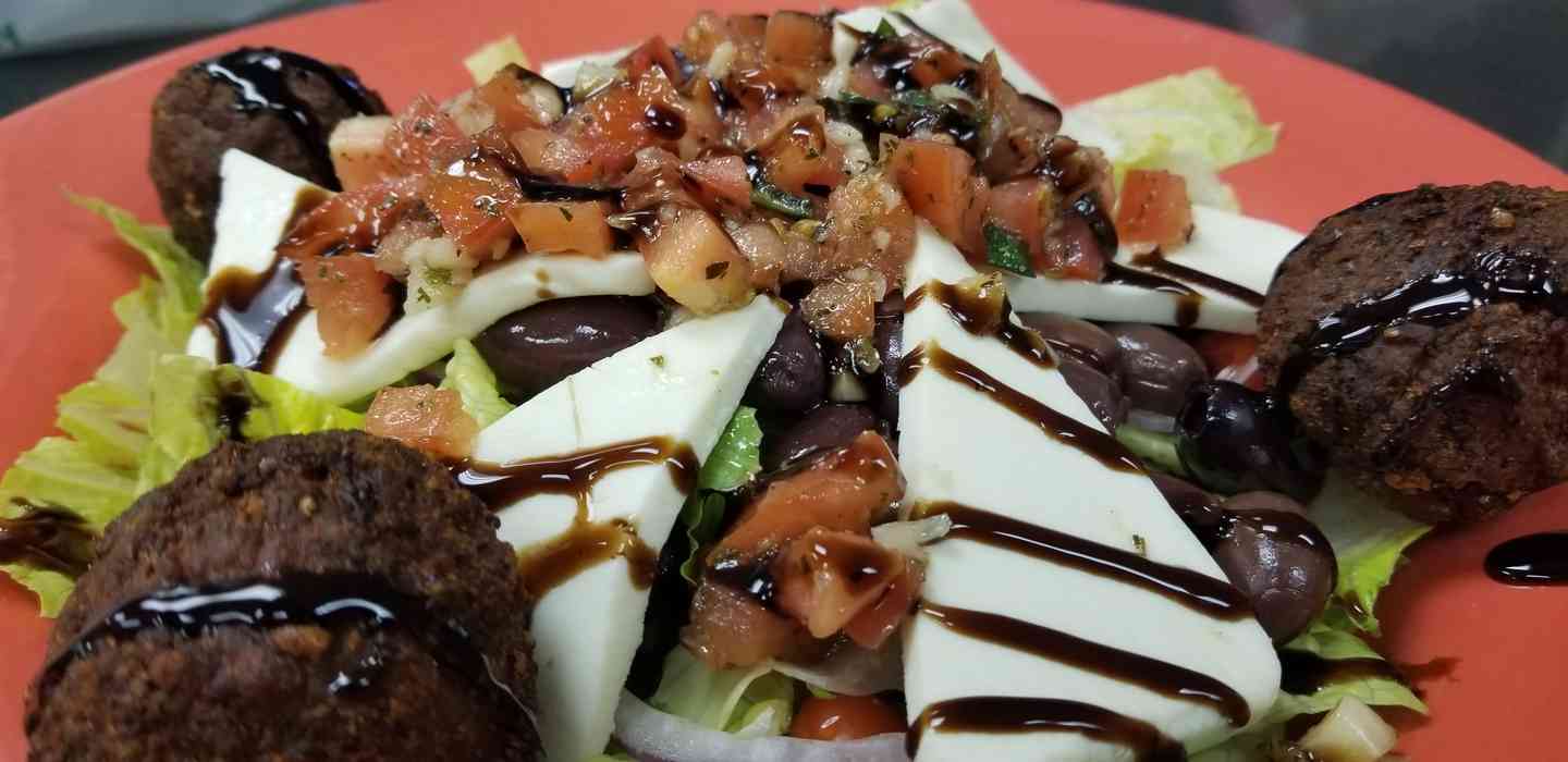 Meatza-Mozza Salad