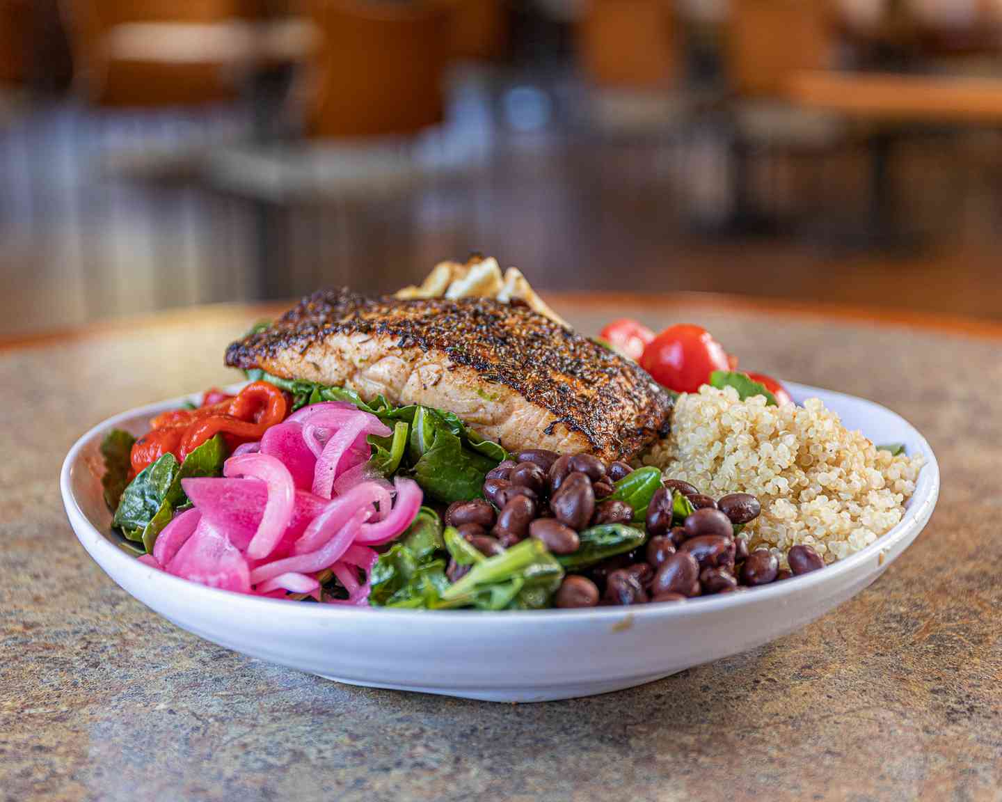 Jerk Salmon Power Bowl
