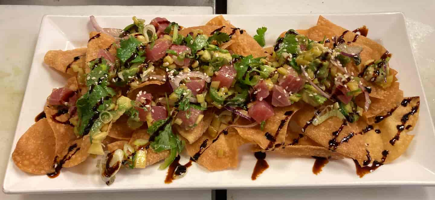Tuna Tartare Nachos