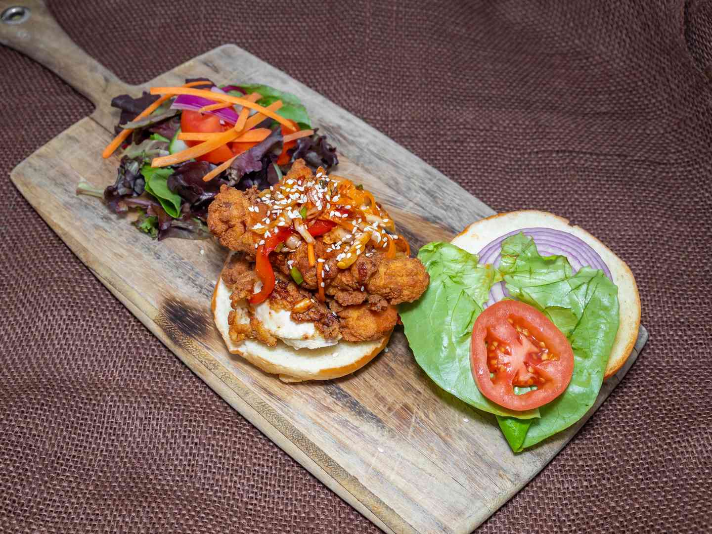 Organic Fried Chicken Sandwich