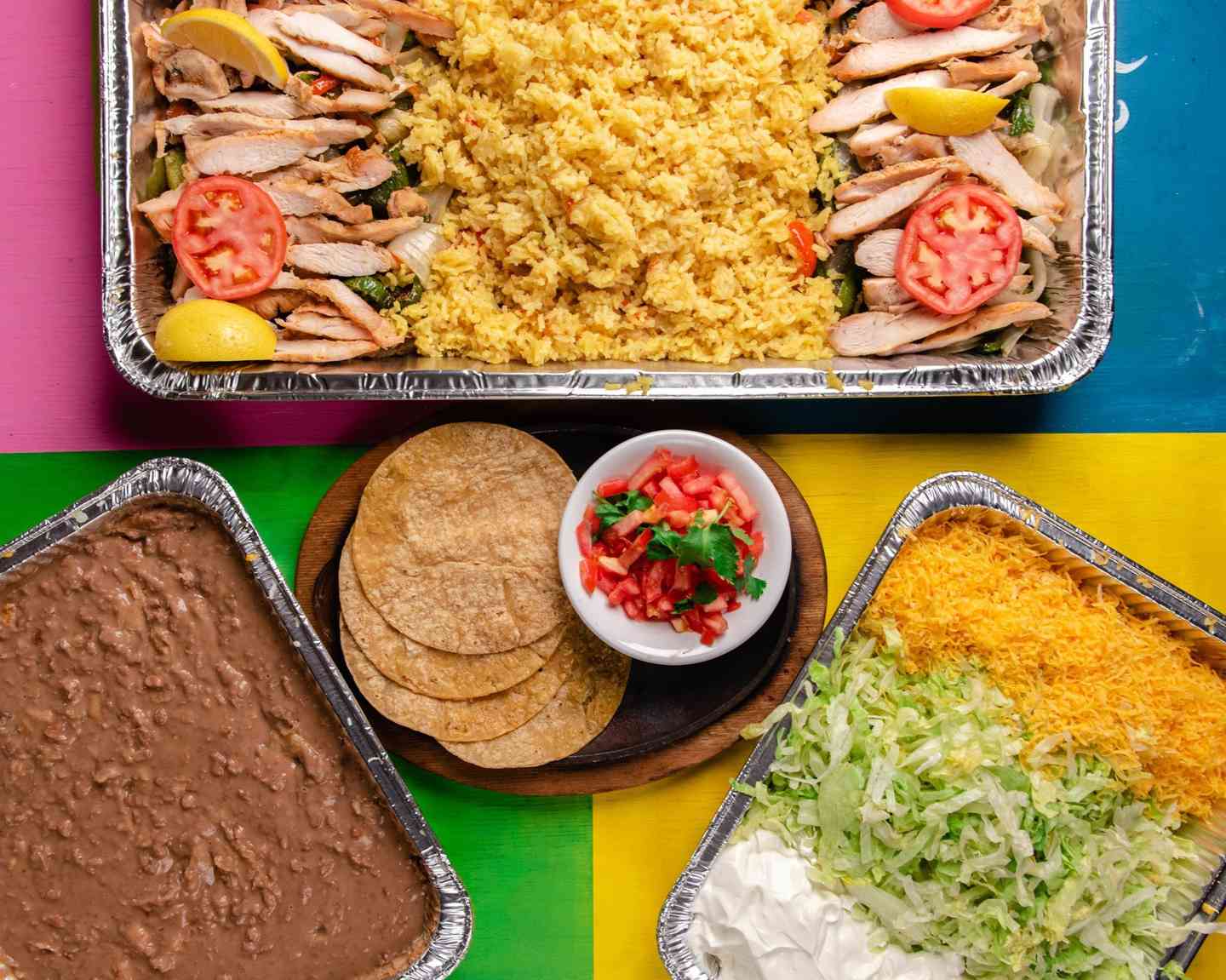 Multiple dishes