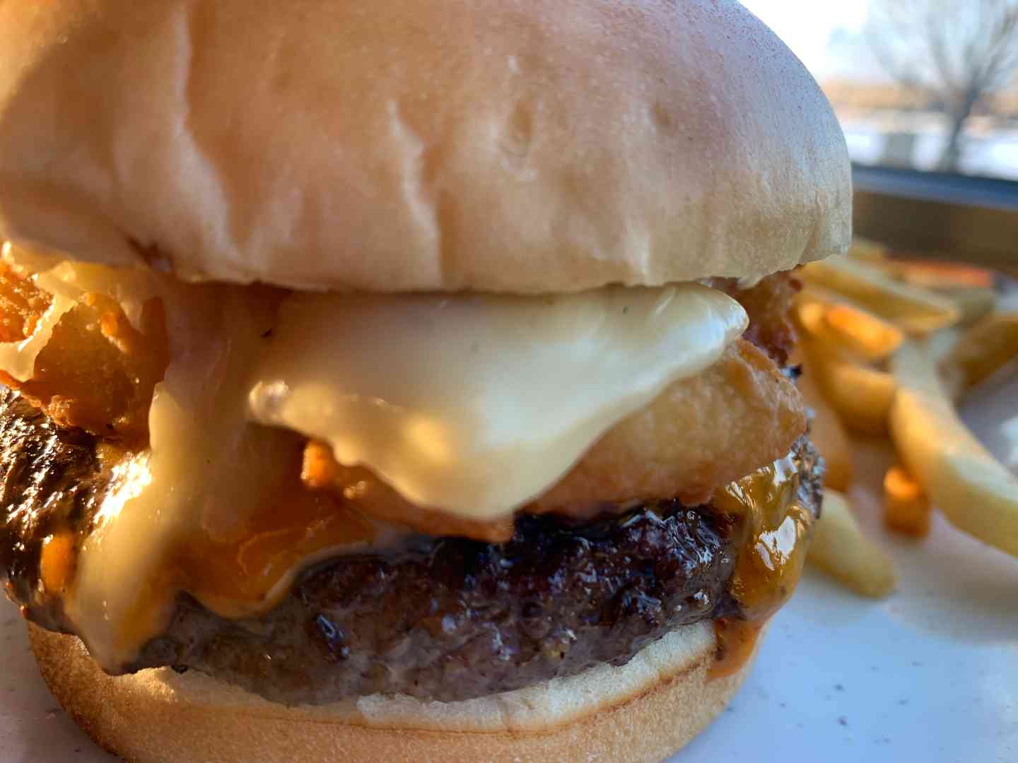 Bam Bam Cheese Curd Burger