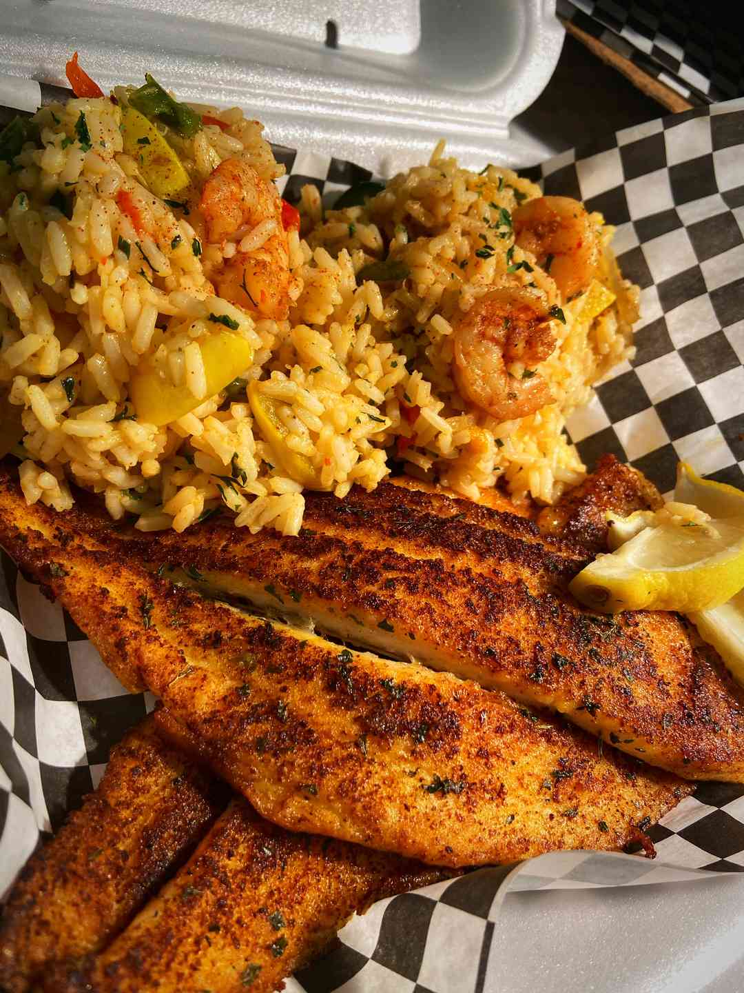 The Love's Special Rice w/Fish