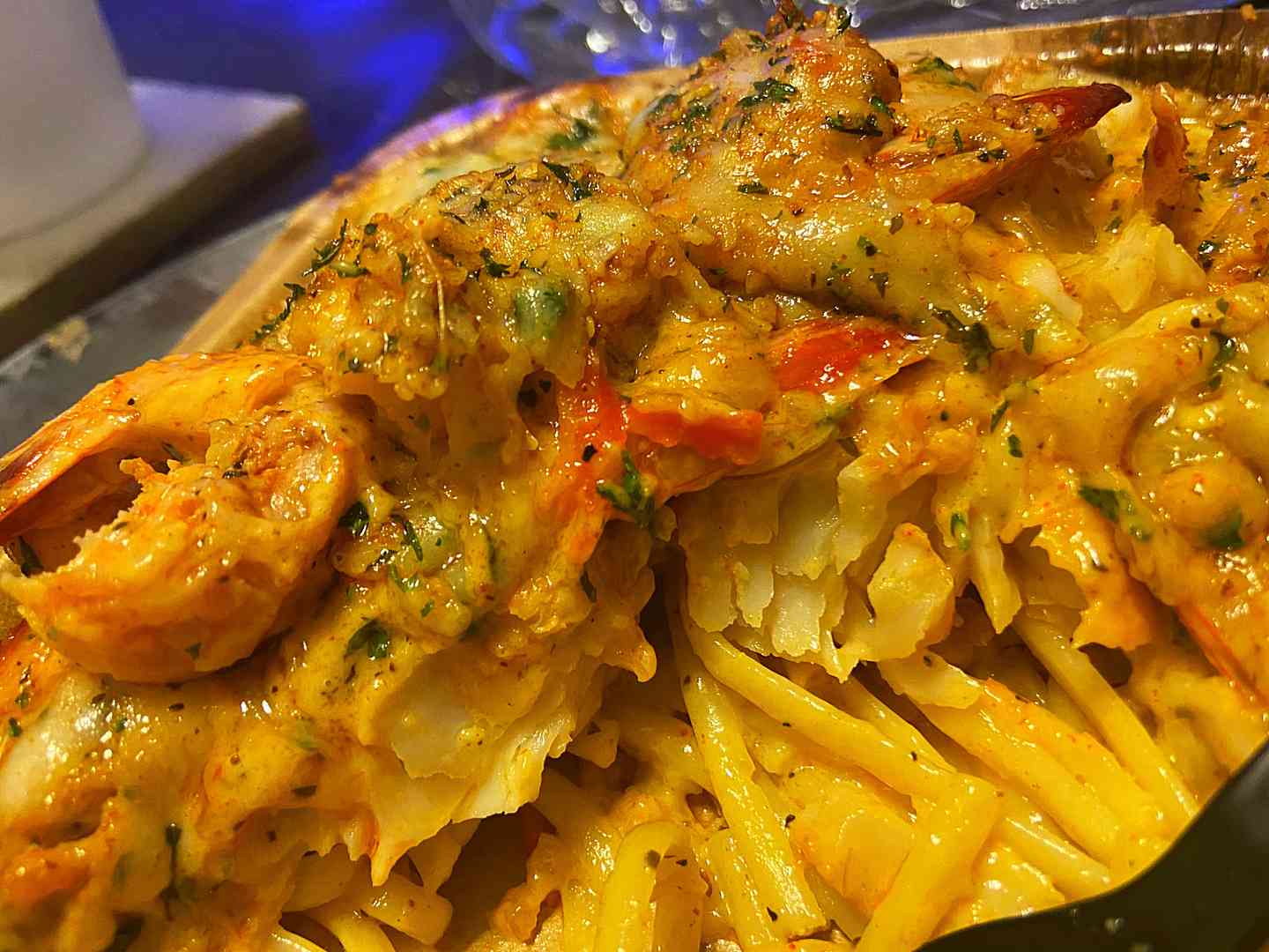 Cajun Seafood Linguini