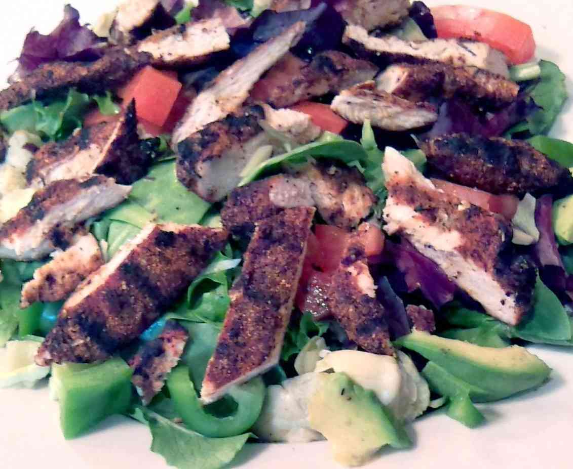 Louisiana Chicken Spring Salad
