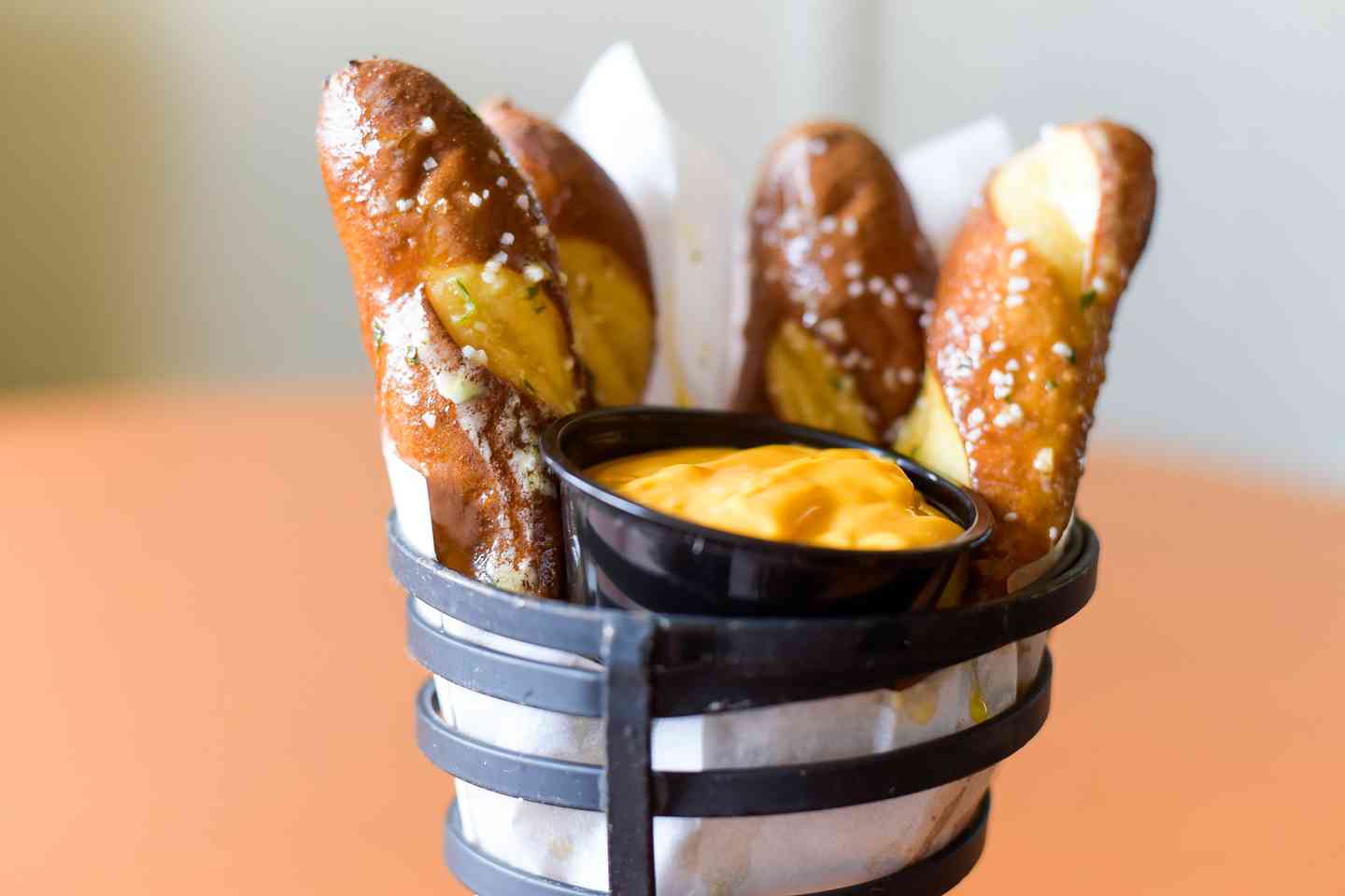 Pretzel Bread Sticks Carryout & Delivery Menu Evviva! Bar & Eatery