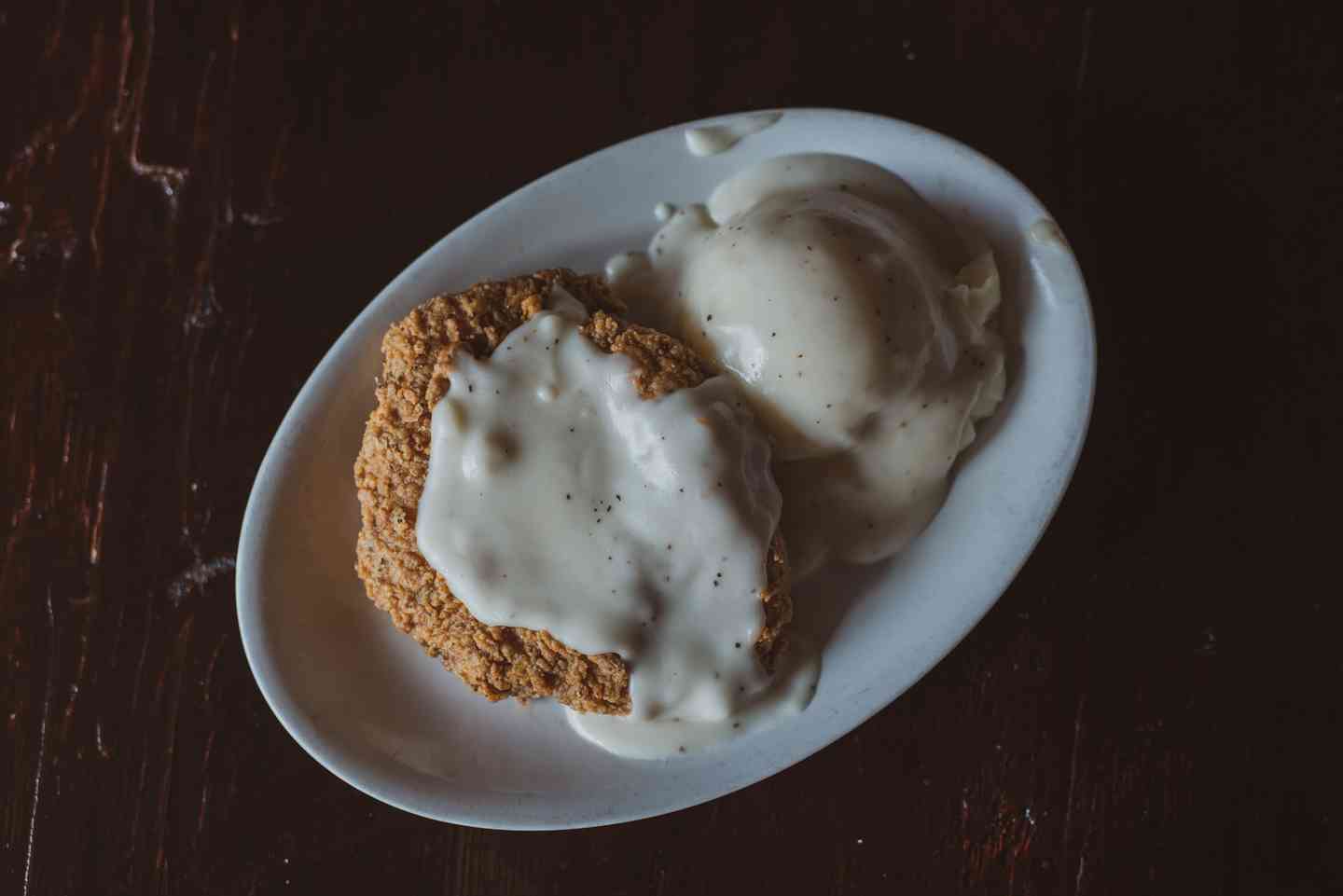 1/2 lb Hand Battered Country Fried Steak