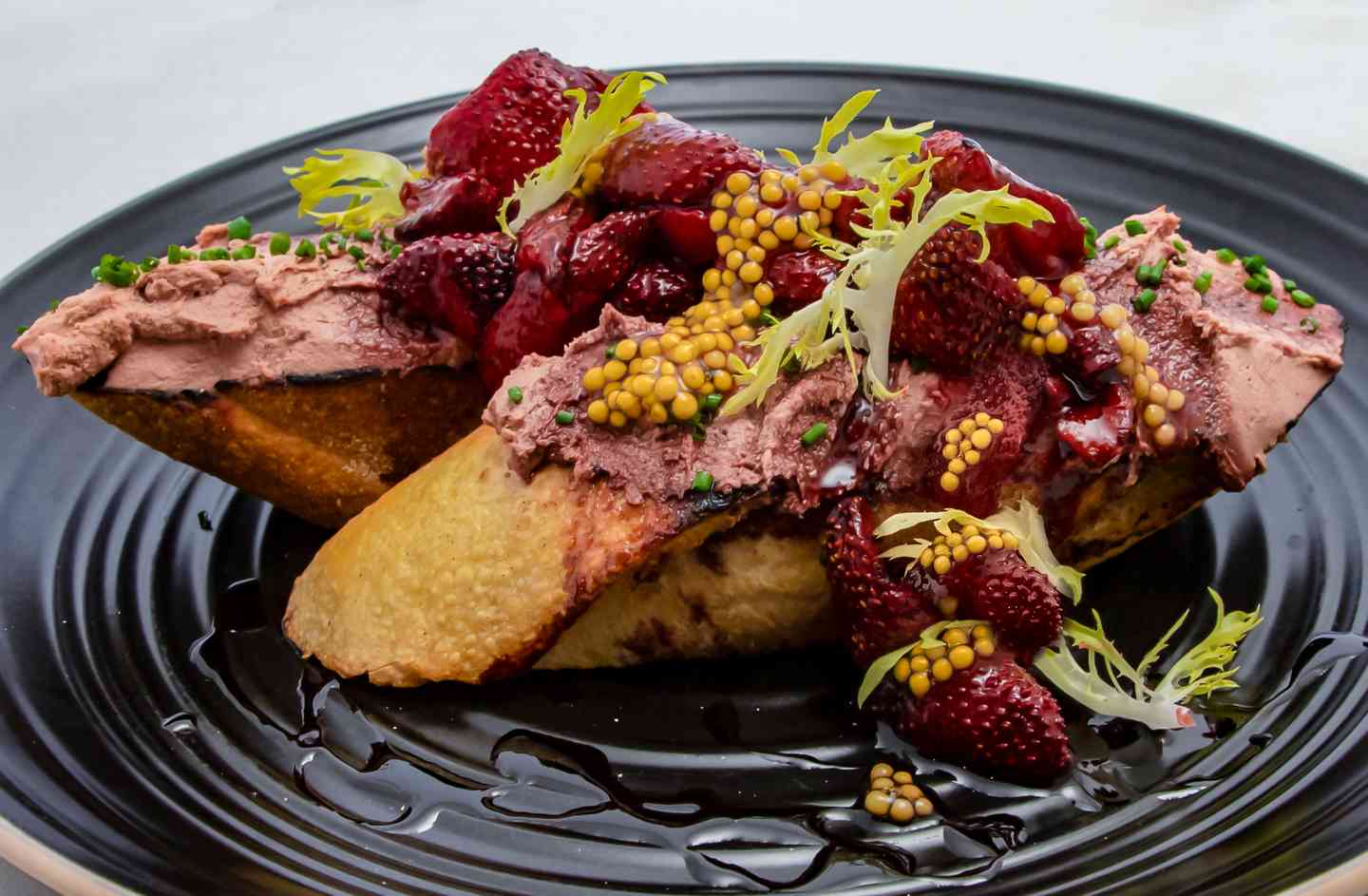 Chicken Liver Toast Dinner Haven Craft Kitchen + Bar Californian