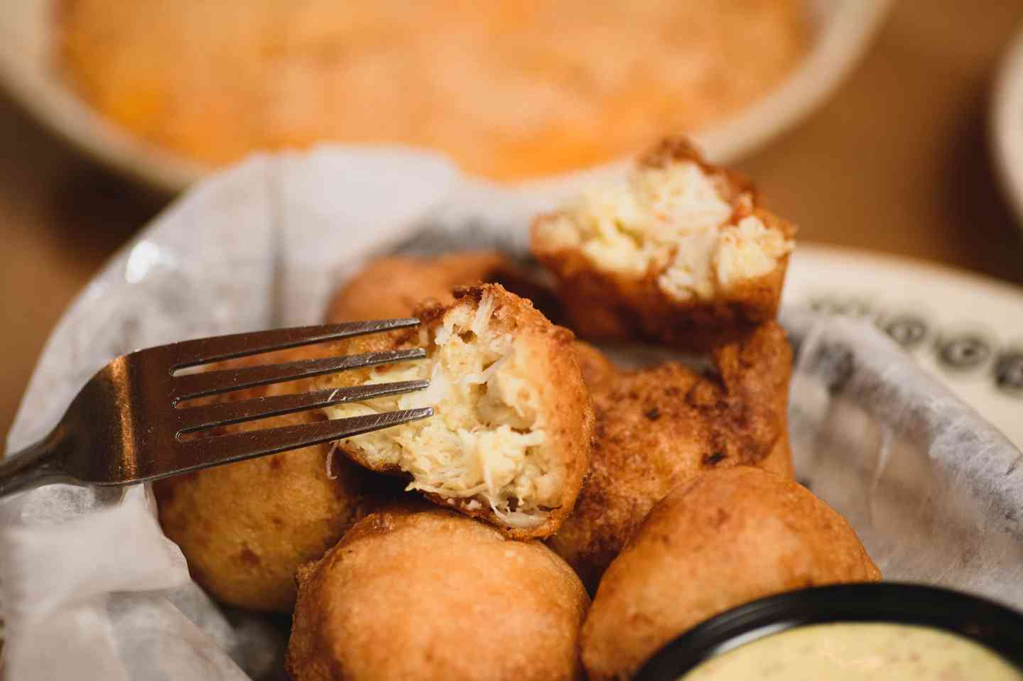 Baltimore Beer Battered Crab Balls