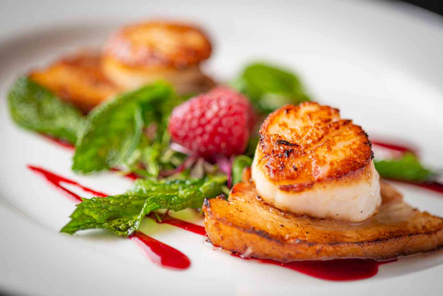 Scallops & Pork Belly