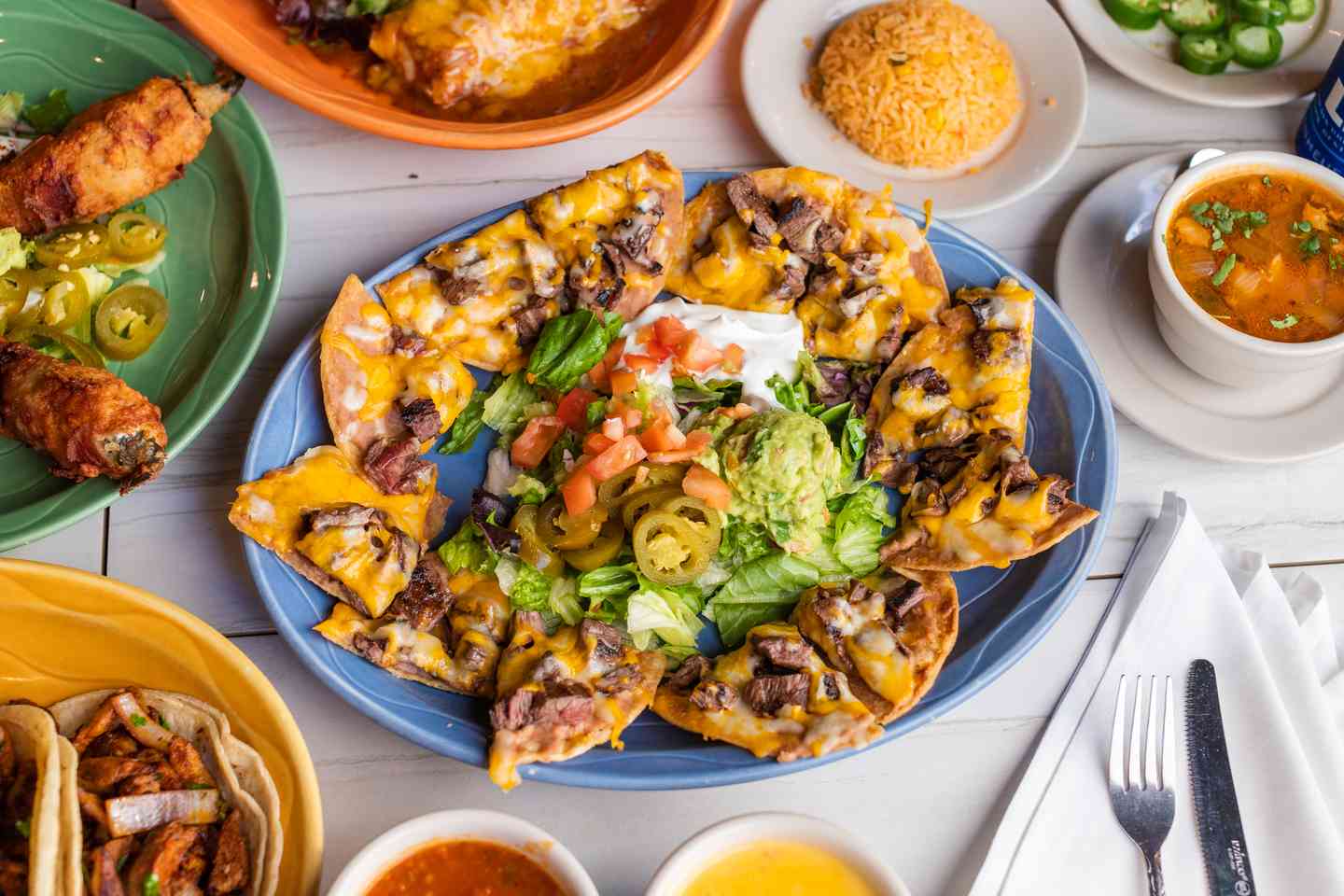 fajita nachos