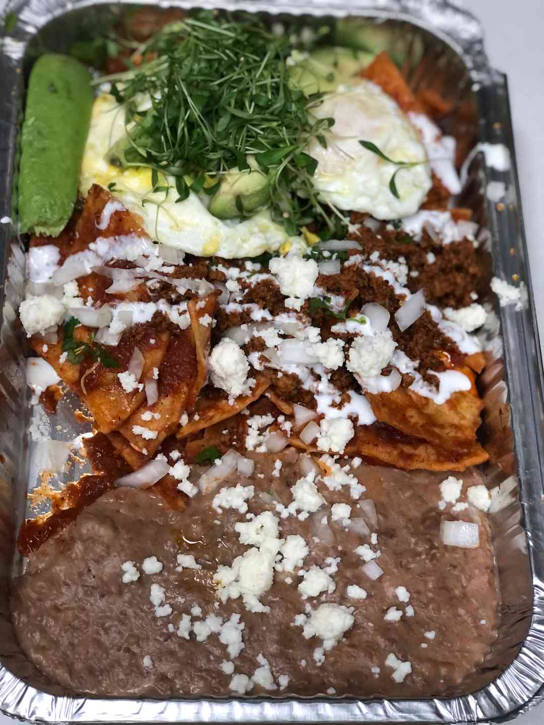 Chilaquiles Verdes o Rojos