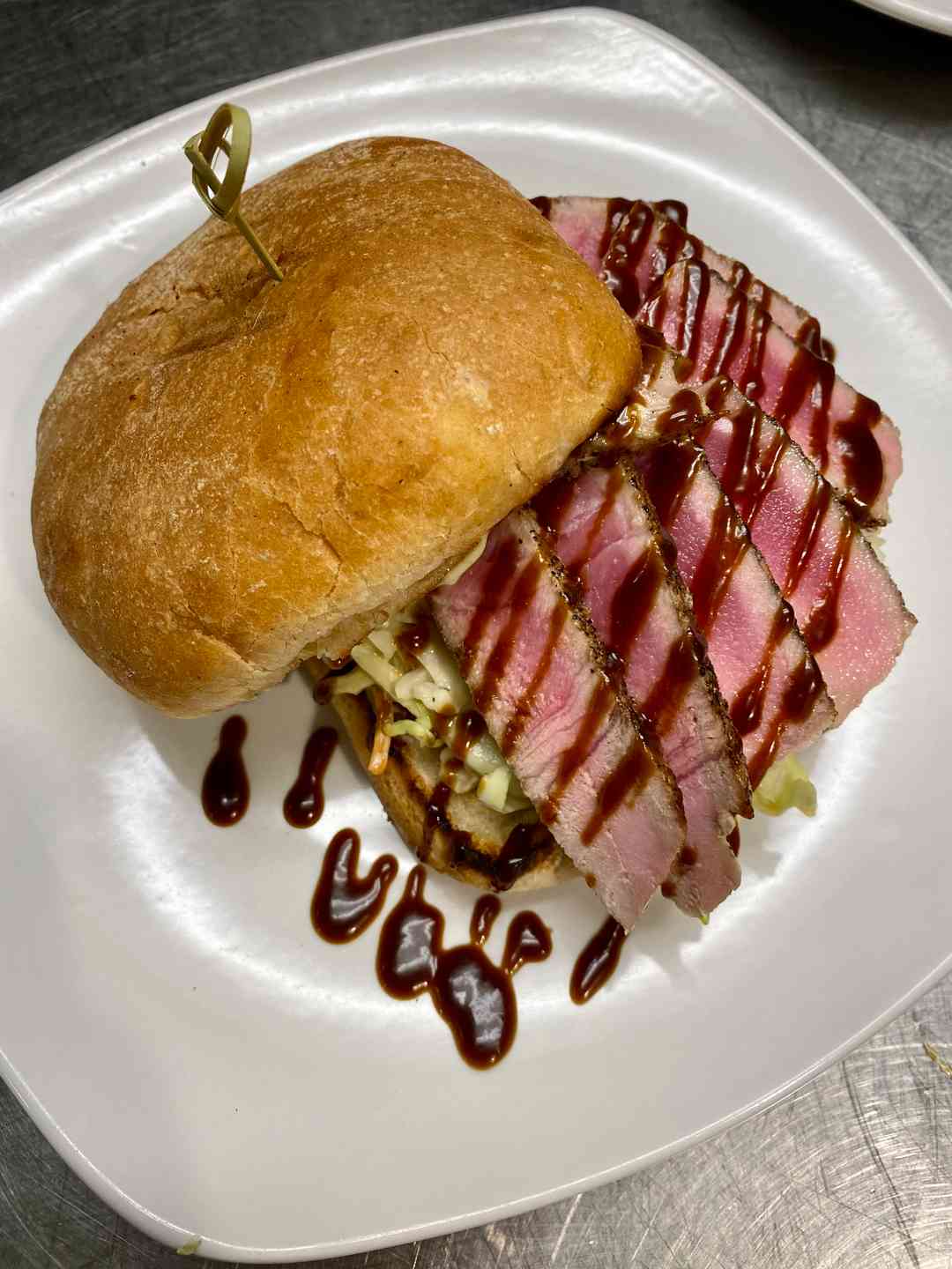 Seared Ahi Tuna Sandwich