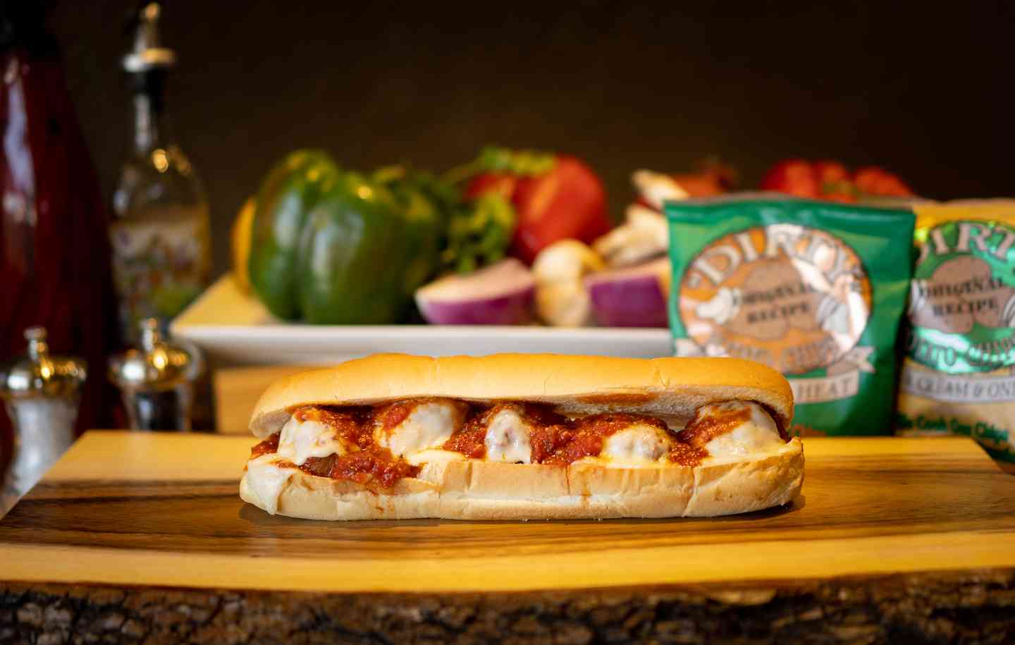 Specialty meatball sub