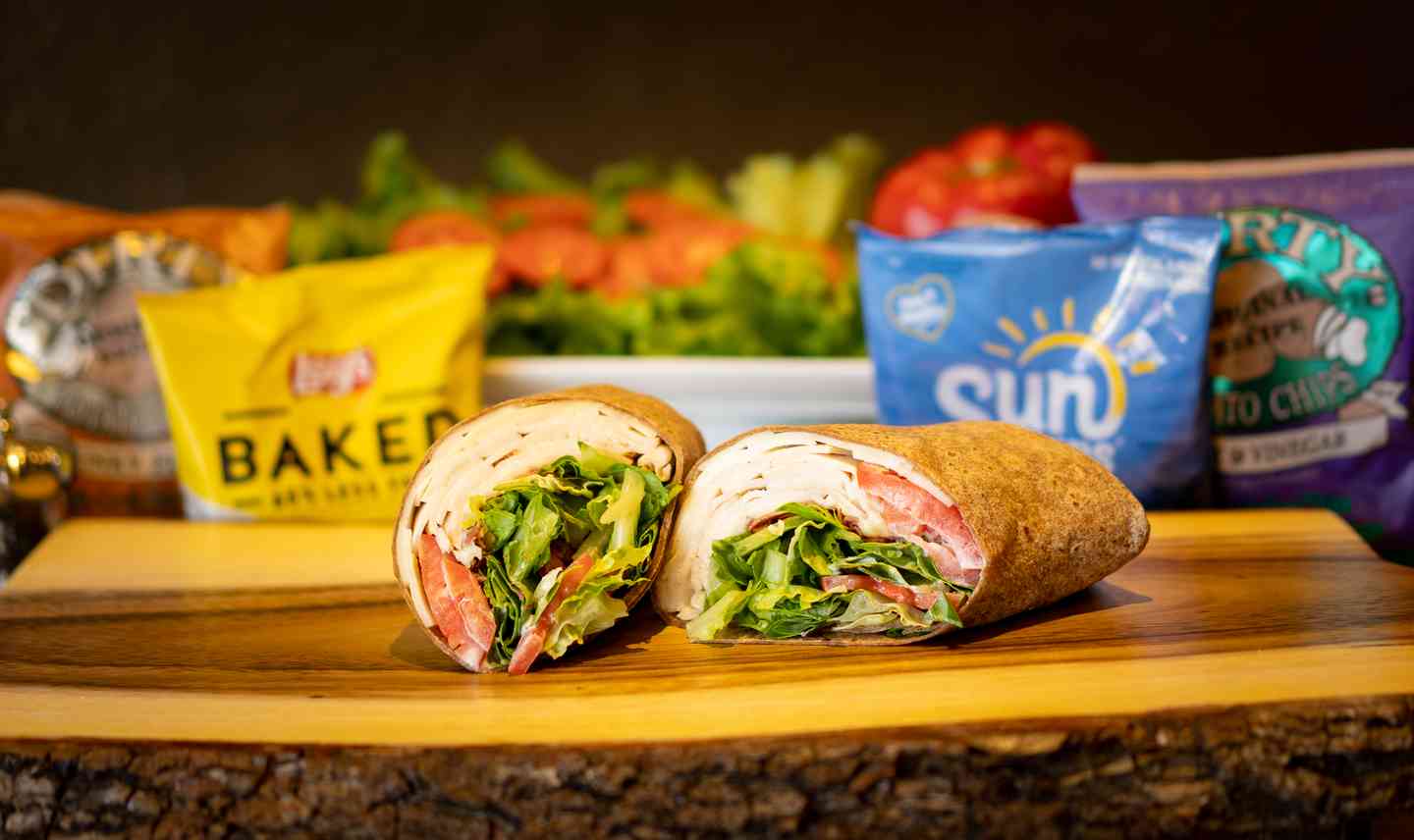 Chicken bacon ranch wrap