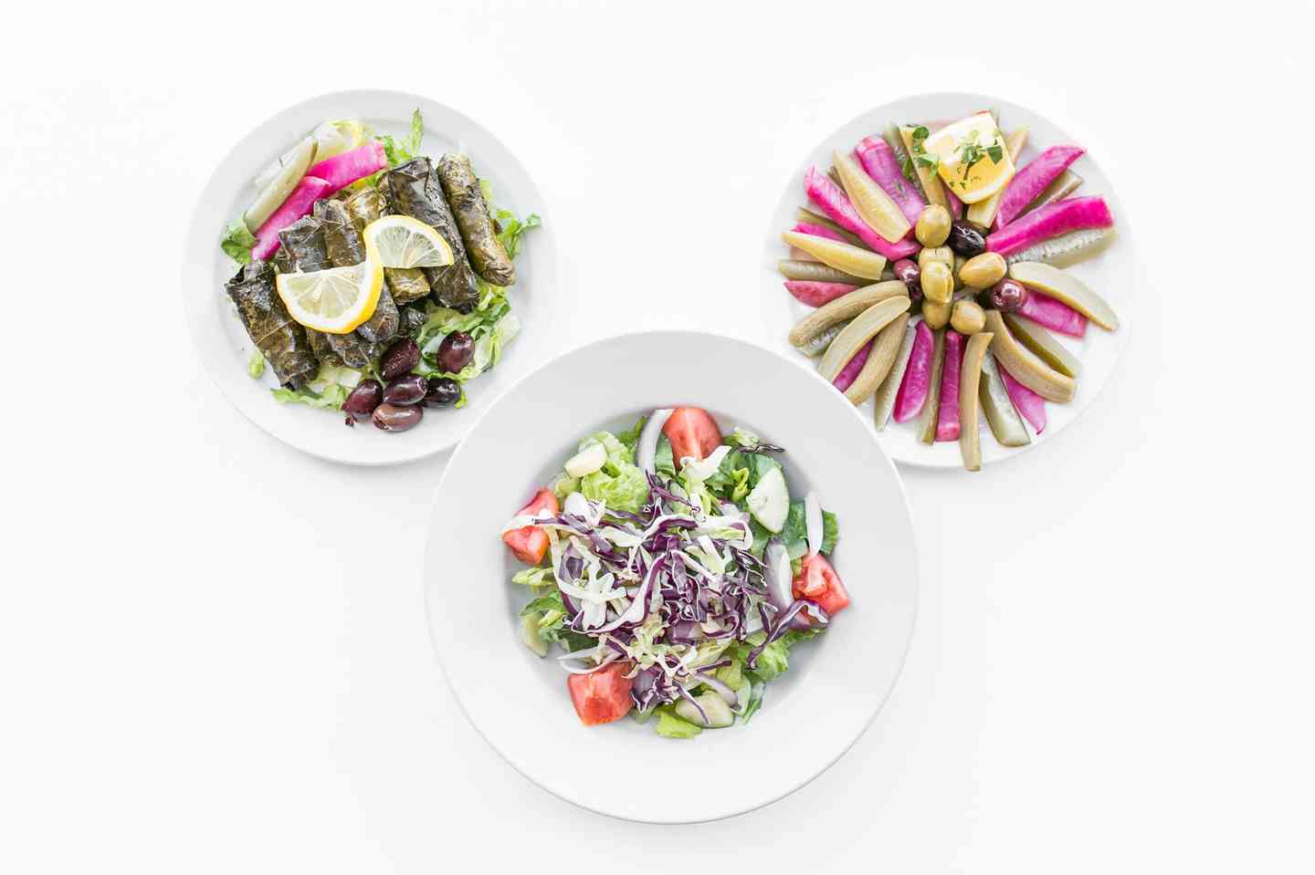 lebanese food platter