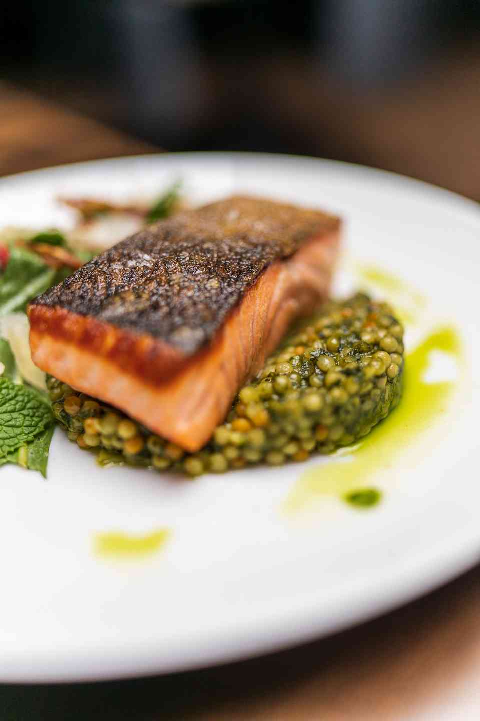 PAN SEARED SALMON