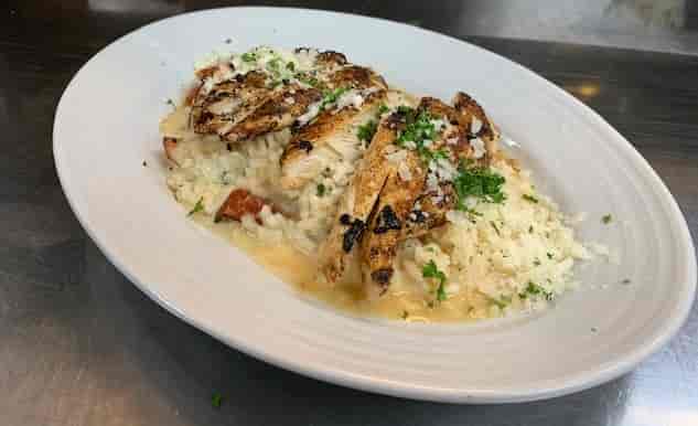 Roasted Tomato & Basil Chicken Risotto