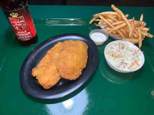 Fried Fish Dinner - Tilapia