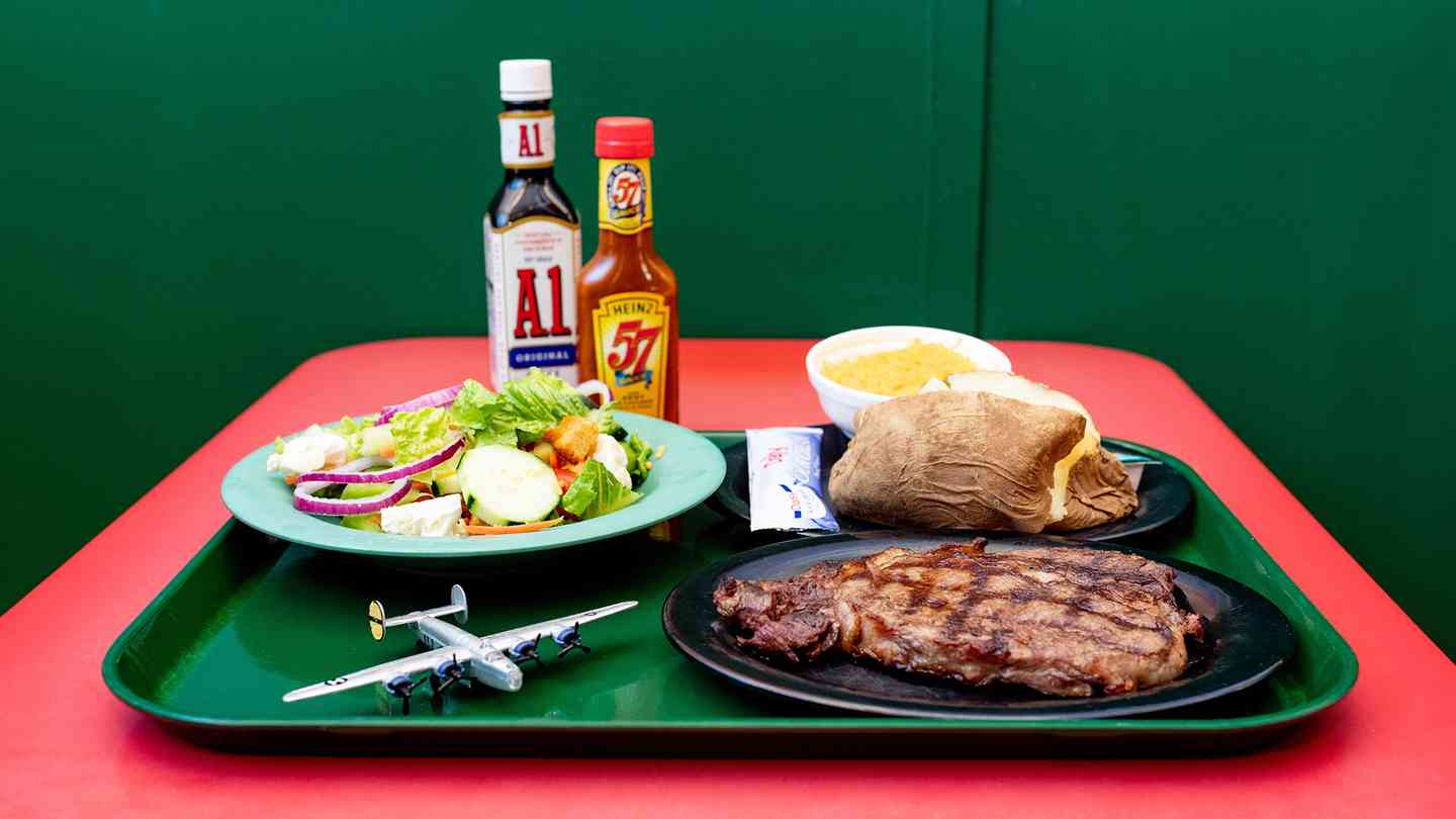 Rib Eye Steak Dinner