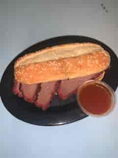 Sliced Beef Sandwich