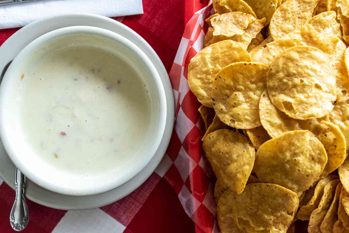 Chips and Queso Lunch Menu Texan Cafe & Pie Shop American