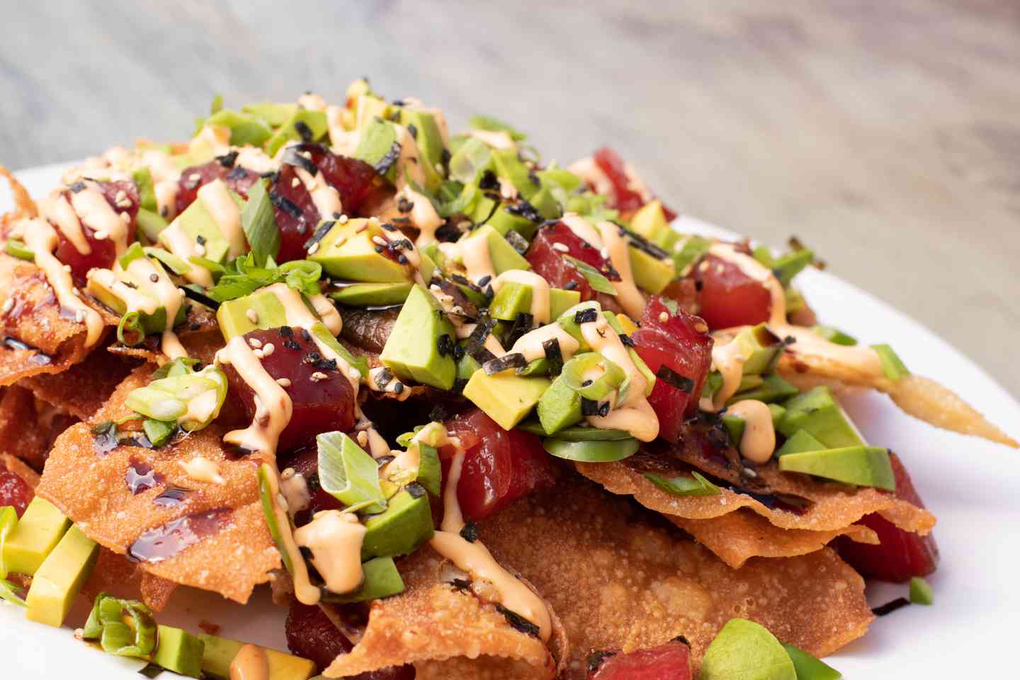 Poke Nachos