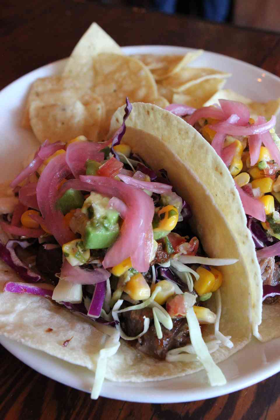 Tex Mex Smoked Brisket Tacos