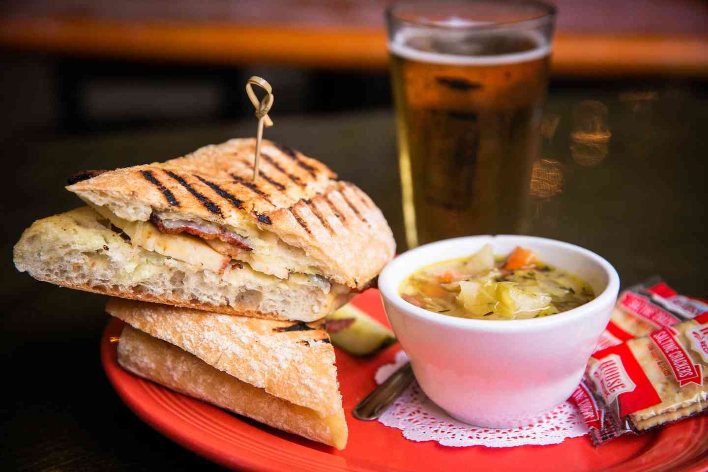 Apple and Bacon Grilled Cheese