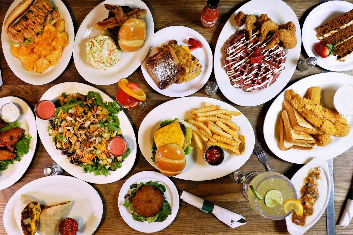 collection of dishes