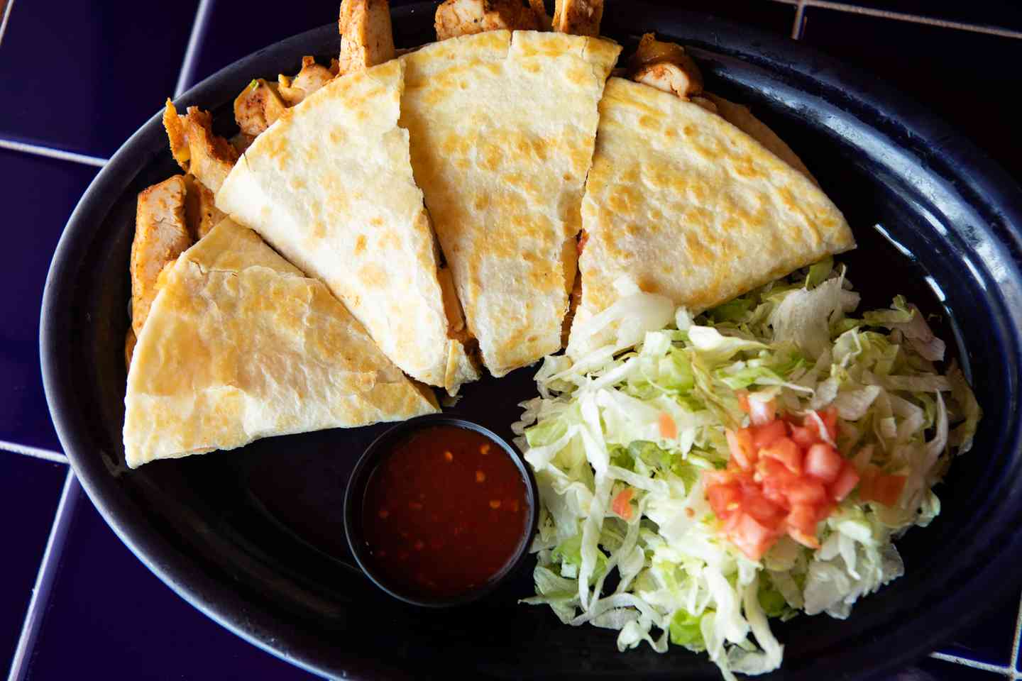 Grilled Quesadilla With Choice of Fajita Meat Main Menu Fernando's