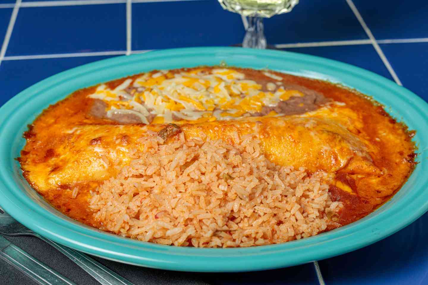 #7. One Enchilada Plate