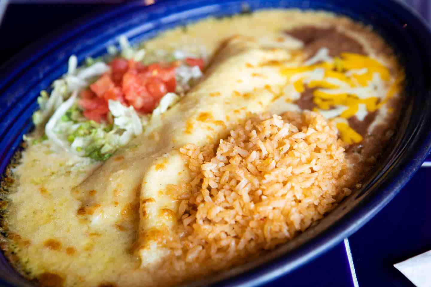#4. Seafood Enchilada