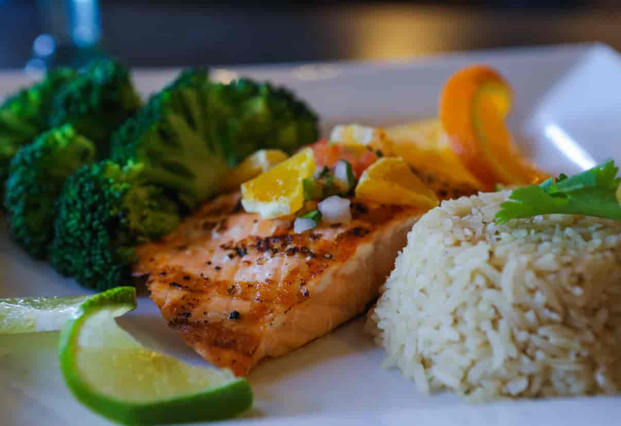Flame Broiled Salmon Filet