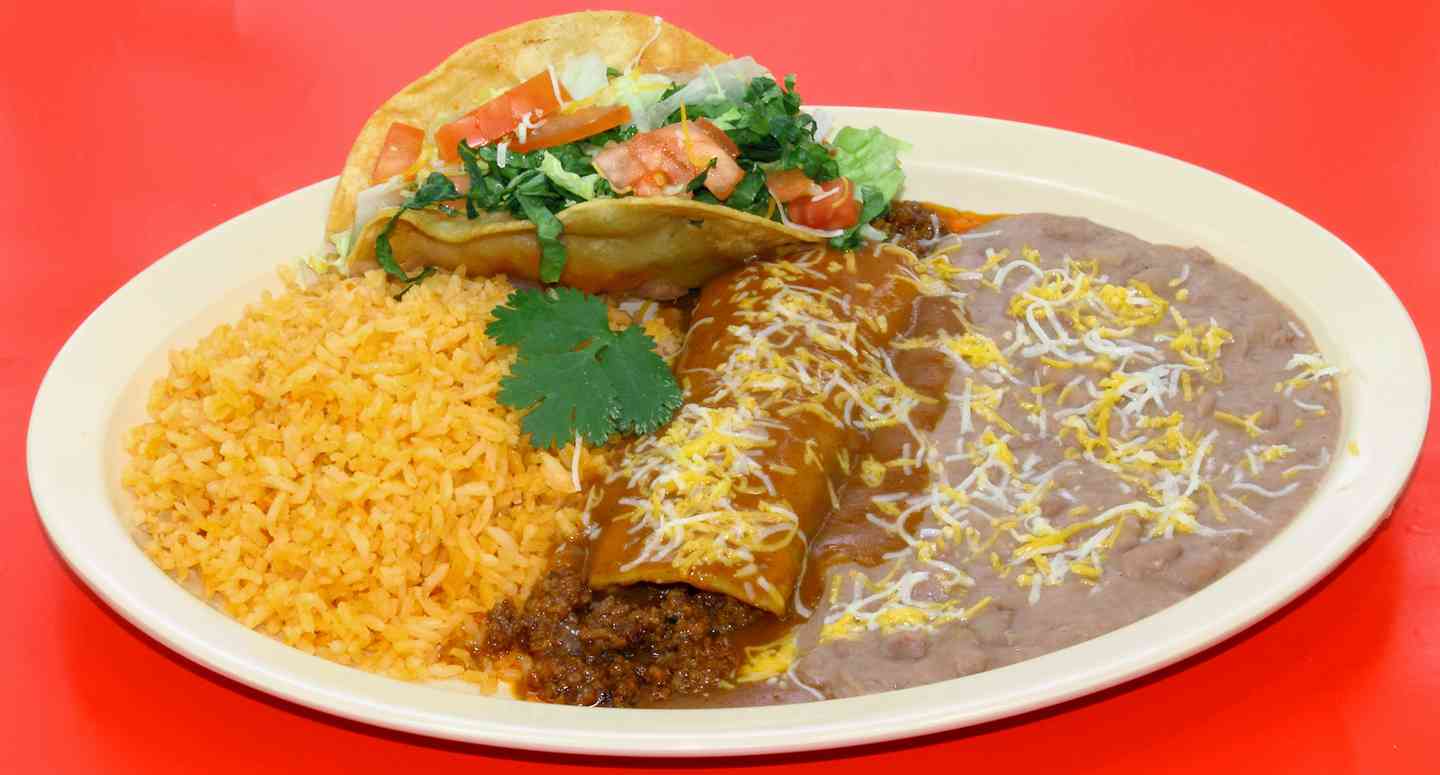 #1 One Enchilada & One Taco