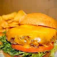 Public House Cheese Burger