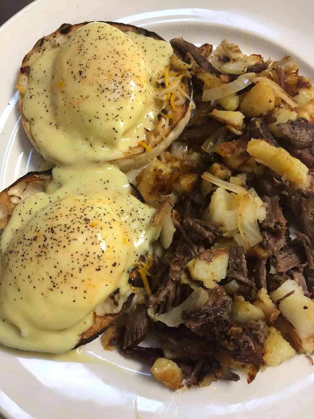 Short Rib Hash & Eggs