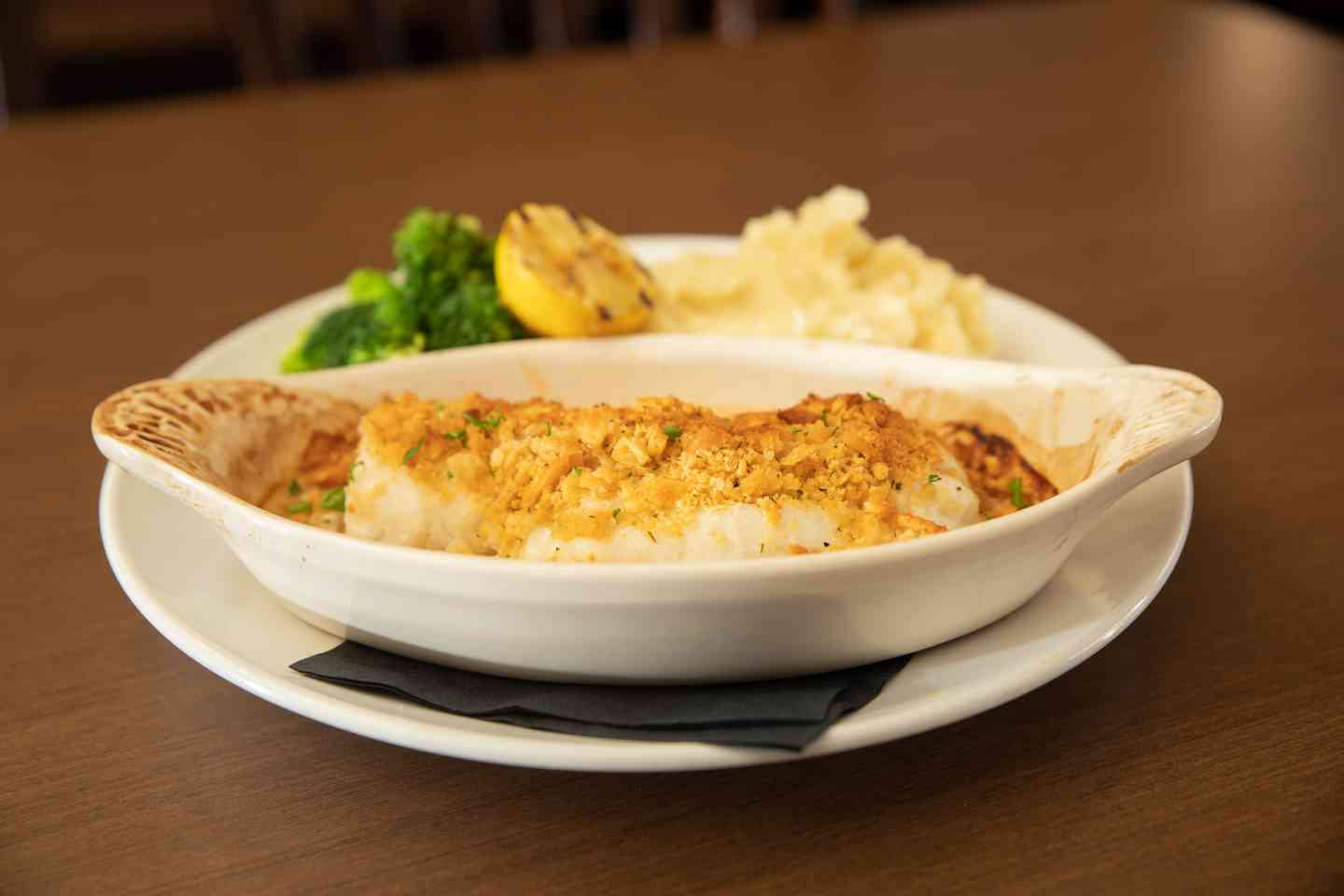 Baked Haddock - New England Style
