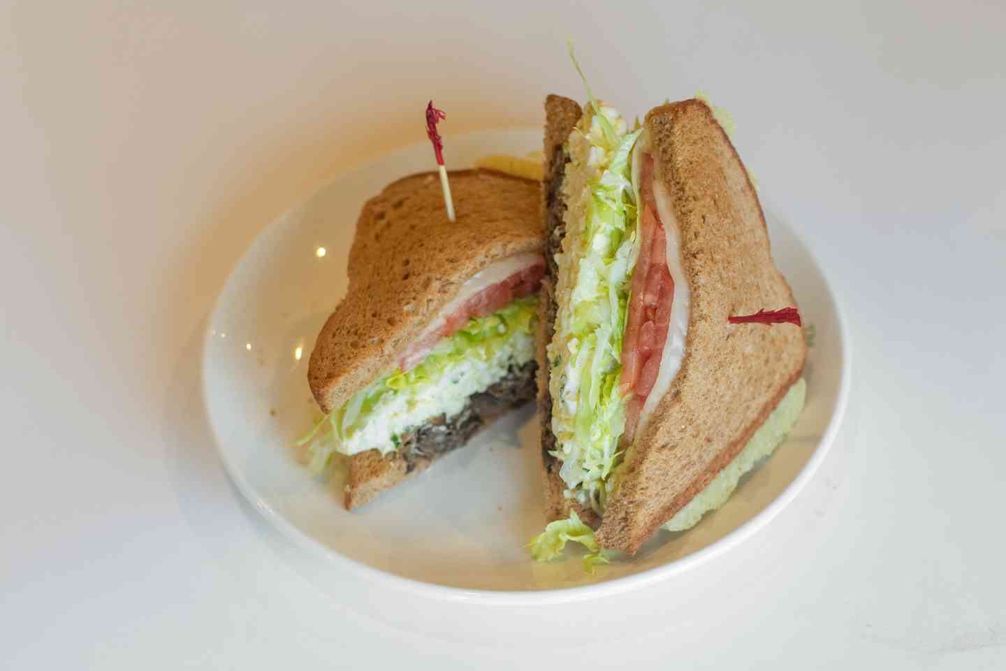 *Egg Salad Supreme Sandwich