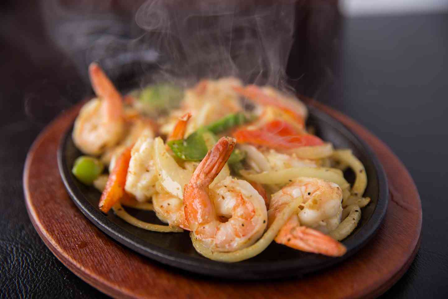 Fajitas de Camaron Lunch & Dinner Menu Los Cerritos Mexican