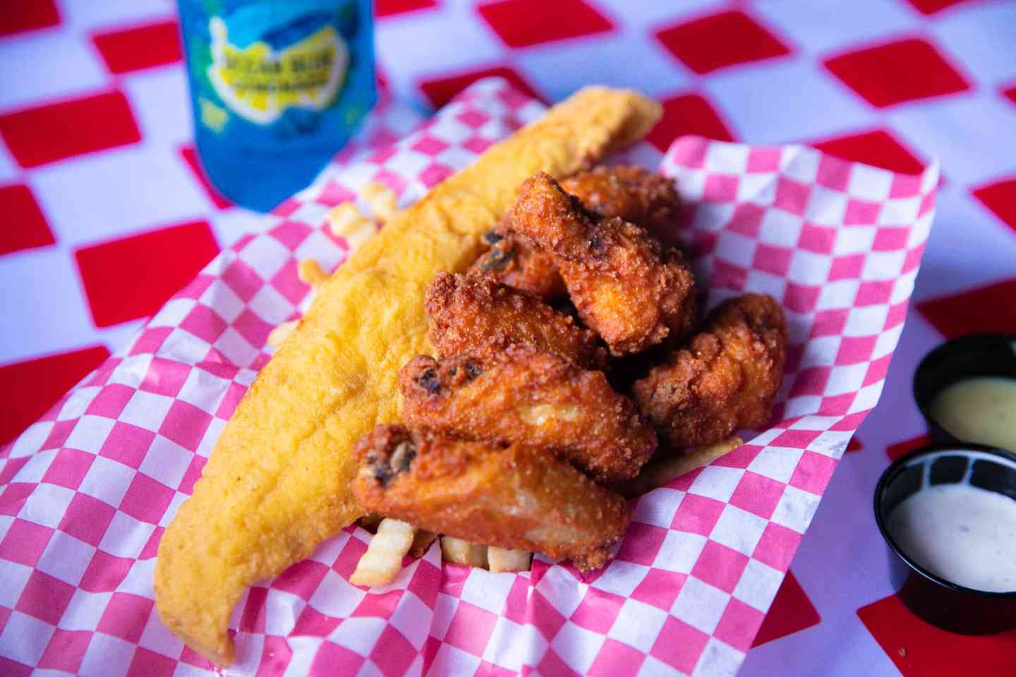 #5 Hot Wings & Fish