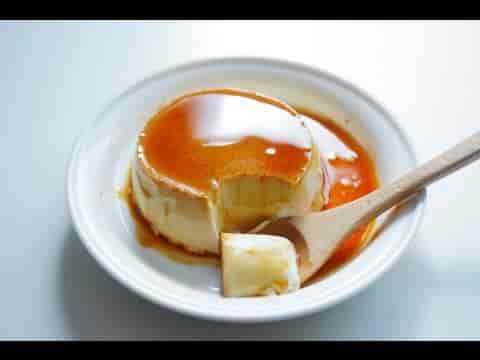 Burnt Orange Pana Cotta