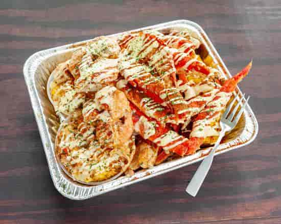 Q's Cracking King Crab Platter