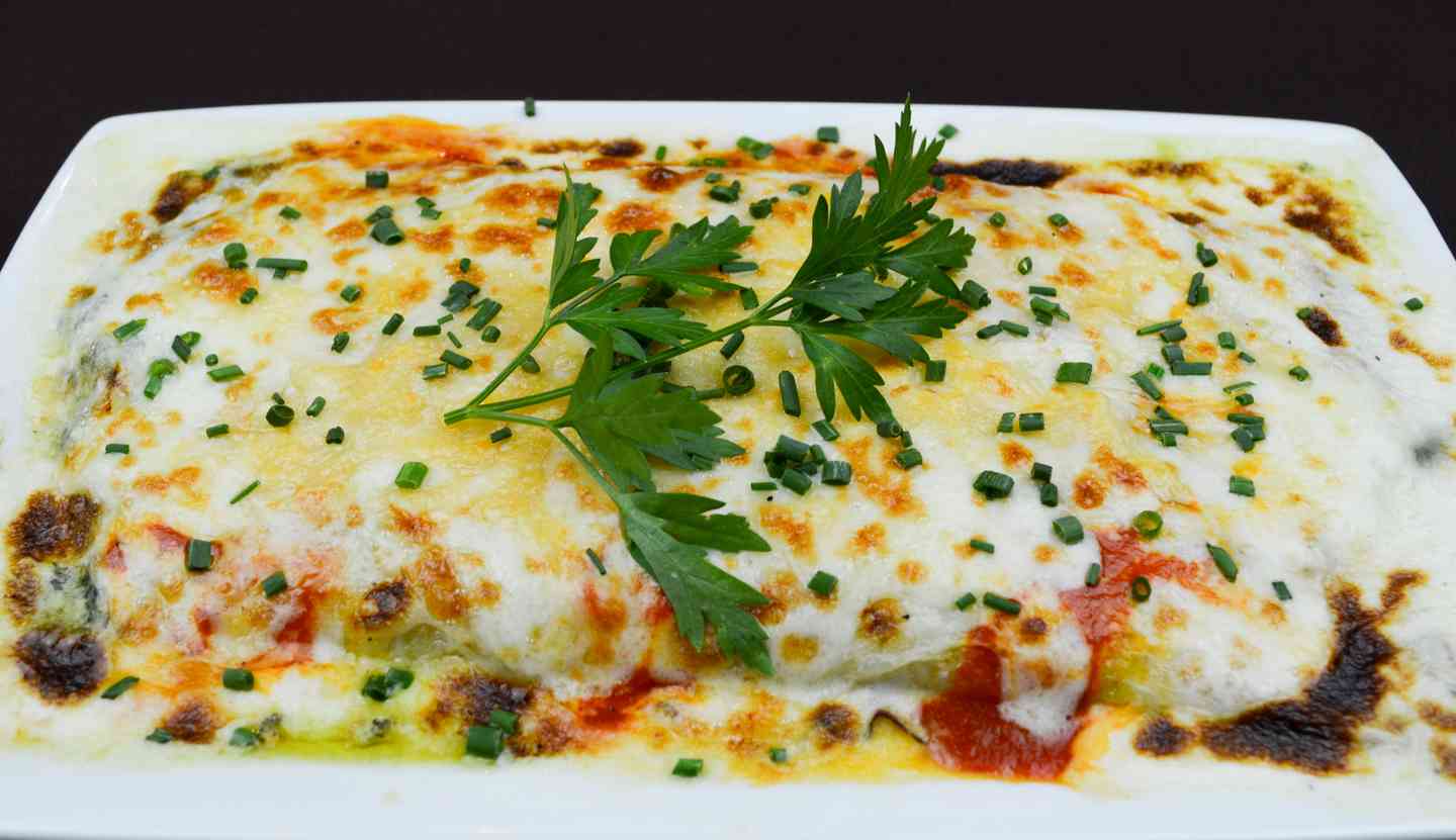 CANELONES DE ESPINACA