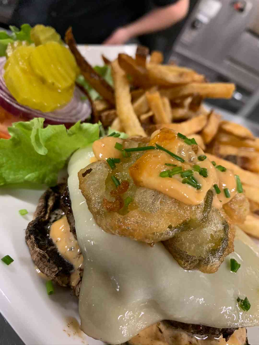 Mushroom Swiss Twist