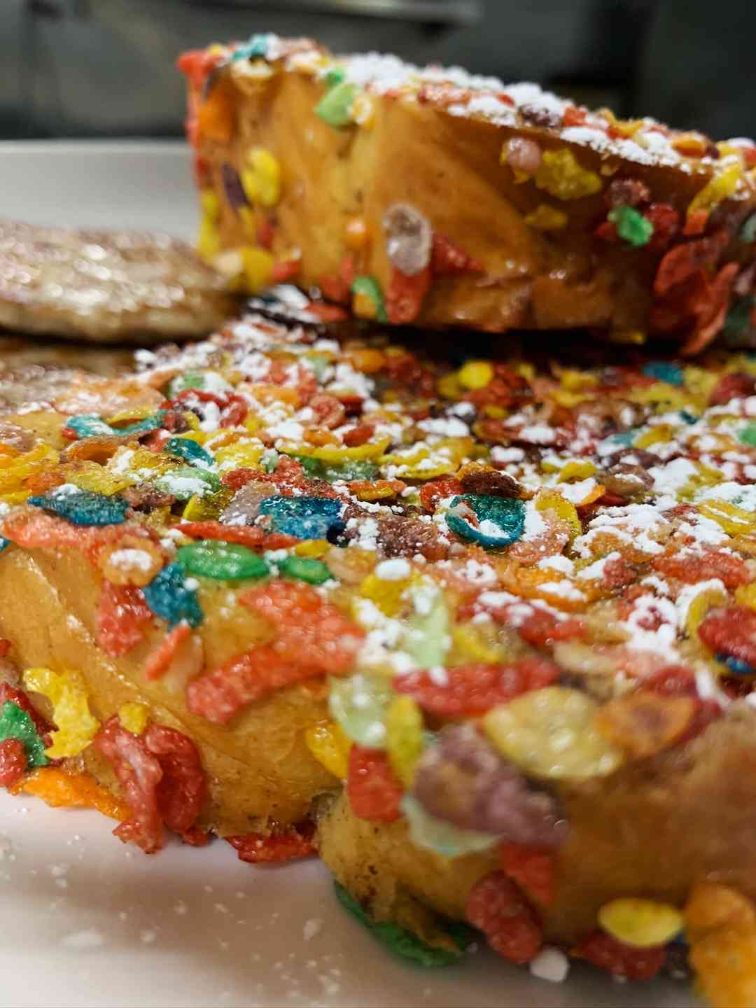 Fruity Pebbles French Toast